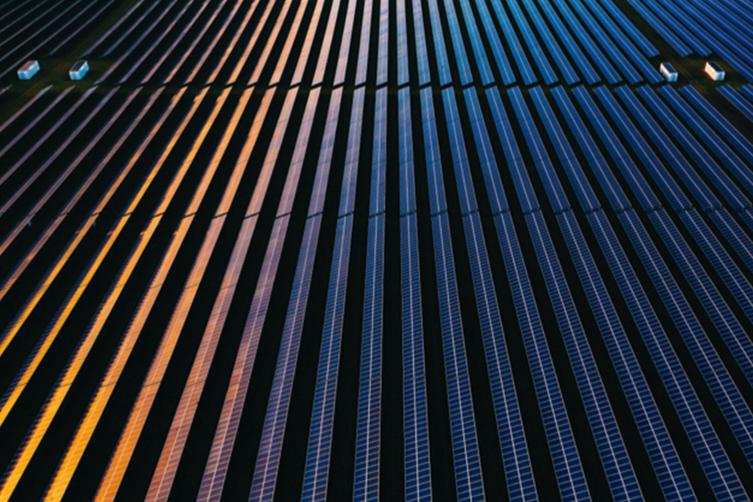 A close up shot of a solar panel
